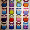 055 Eulen - 3-lagig (grau) - Atelier